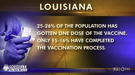 Video thumbnail: Louisiana: The State We're In Vaccine Myths, Taste Test Kits, Early Childhood LSU