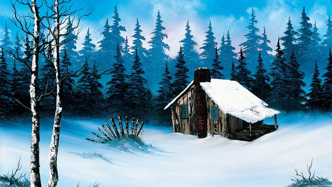 The Best of the Joy of Painting with Bob Ross | Country Cabin