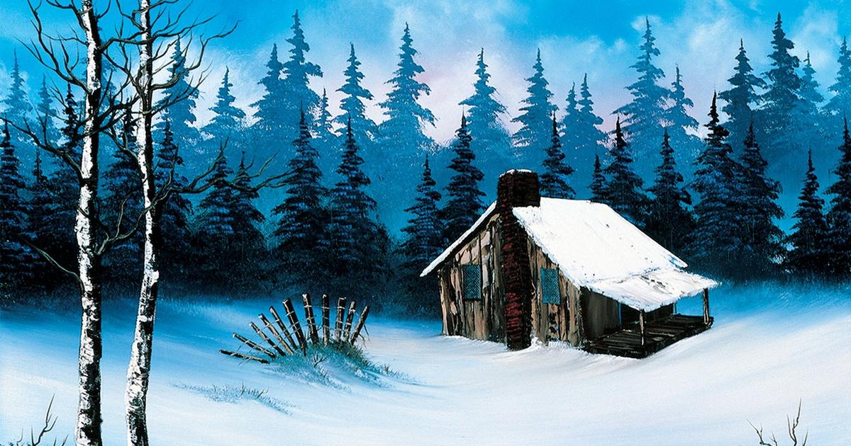 Winter Majesty - Bob Ross Painting - Fri, Jan 05 1PM at Kenwood