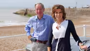 Natasha Kaplinski and Michael Buerk