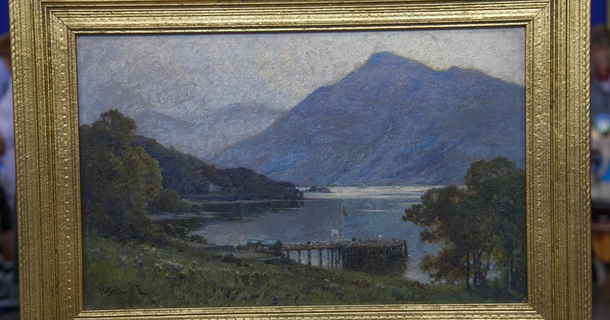 Antiques Roadshow Appraisal Alfred de Bréanski Jr. Oil, ca. 1930