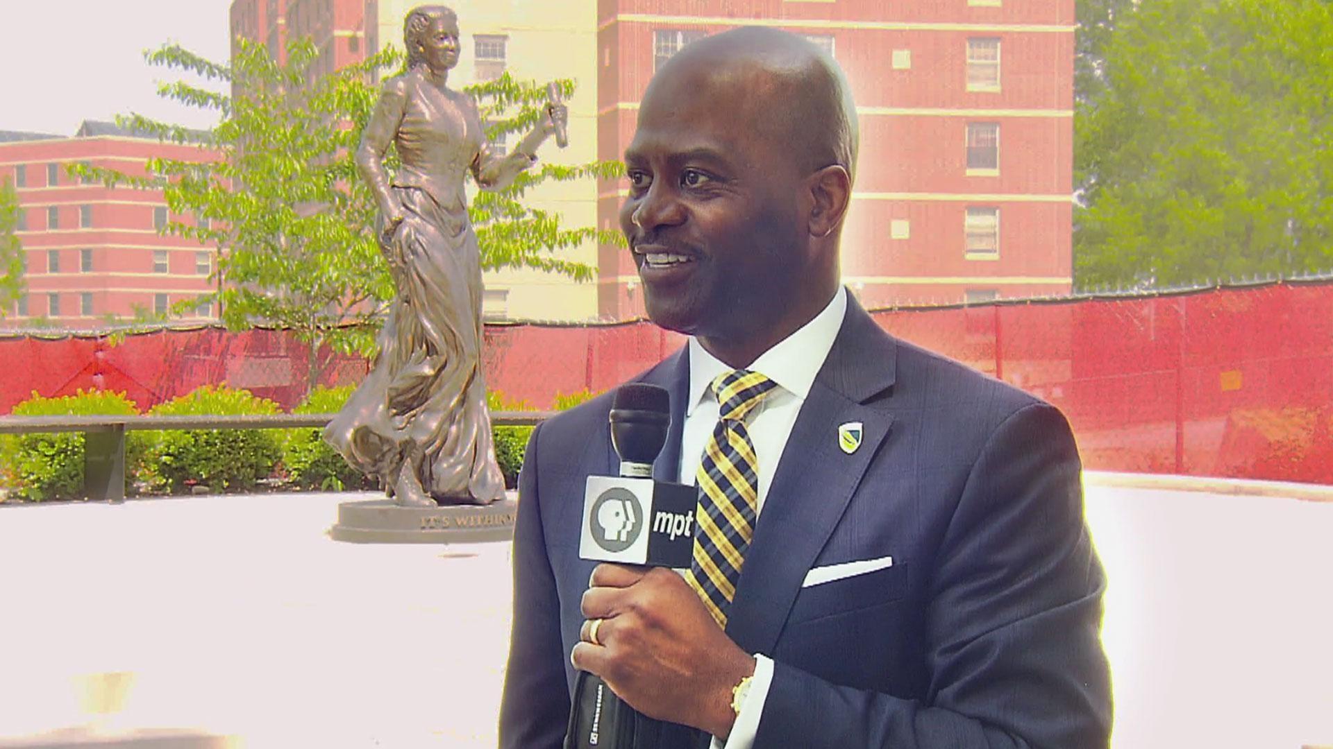 One-on-one interview with Dr. Anthony Jenkins, the president of Coppin State University.