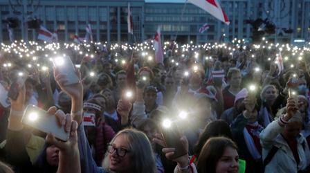 Video thumbnail: PBS NewsHour Censorship funding fight symbol of turmoil in Trump's sphere