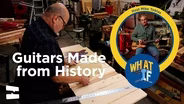 He Builds Guitars from Bleachers & Battleships