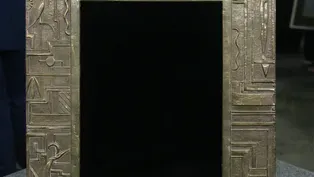Appraisal: Karl Hagenauer Embossed Brass Frame, ca. 1925