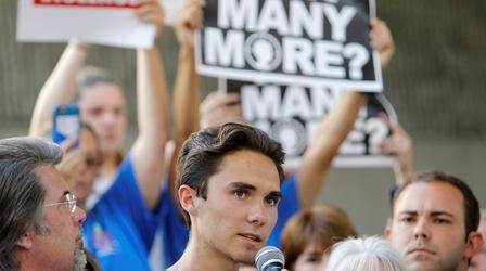 Video thumbnail: PBS NewsHour Kids who survived Florida shooting targeted by online trolls