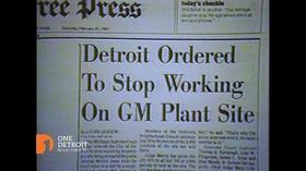 Video thumbnail: One Detroit Poletown Plant