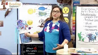 PK-382: The Rainbow Fish: Let’s make a rainbow fish!