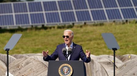 Video thumbnail: PBS News Hour A 2-year progress report on Biden’s Inflation Reduction Act