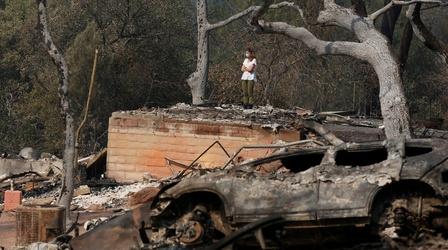 Video thumbnail: PBS NewsHour Housing shortage adds stress for now-homeless fire victims