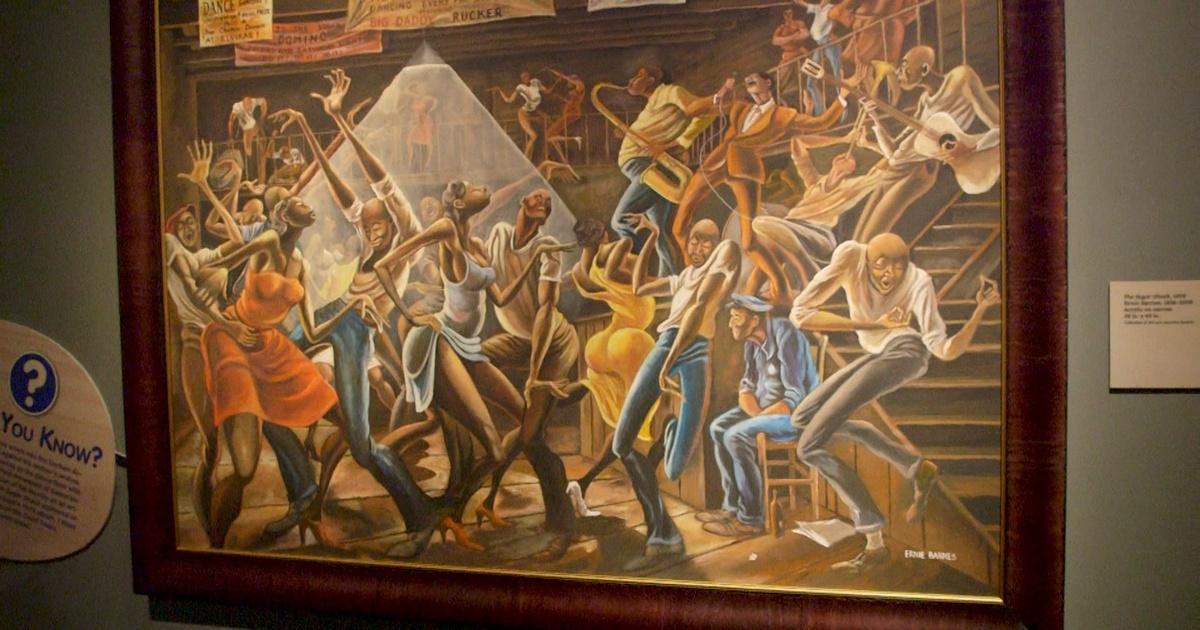 North Carolina Weekend | Ernie Barnes Exhibit at NC Museum of History ...