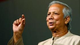 Video thumbnail: Report From Santa Fe, Produced by KENW Muhammad Yunus