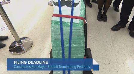 Video thumbnail: Chicago Tonight Lightfoot, García Make Chicago Mayoral Bids Official