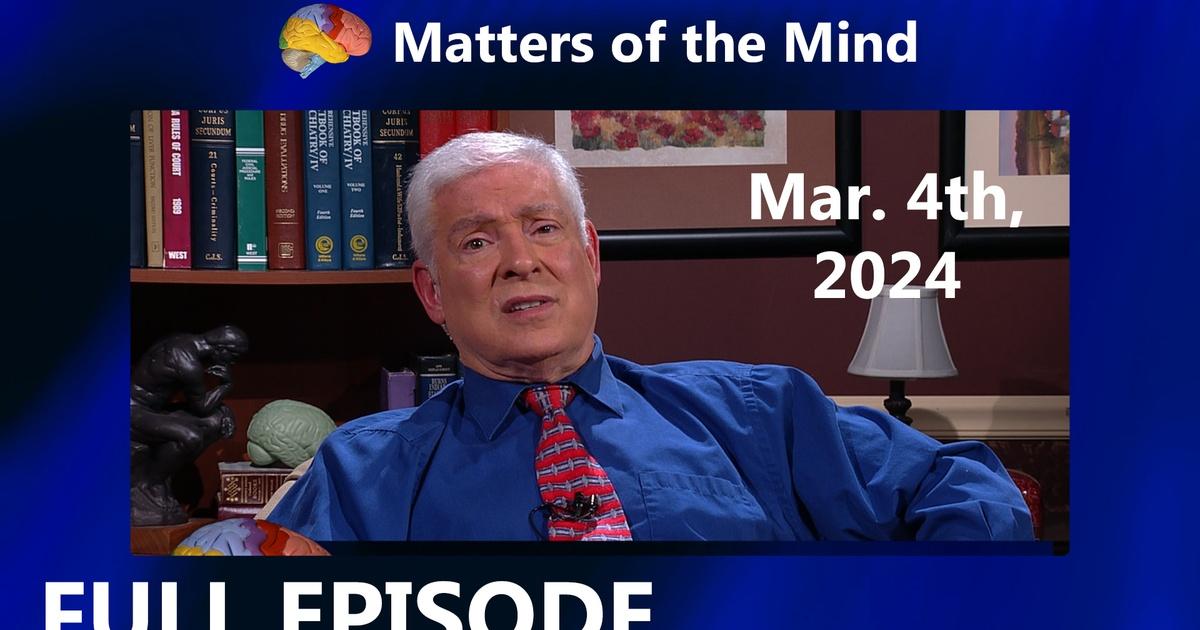 Matters of the Mind with Dr. Jay Fawver March 4, 2024 Season 2024