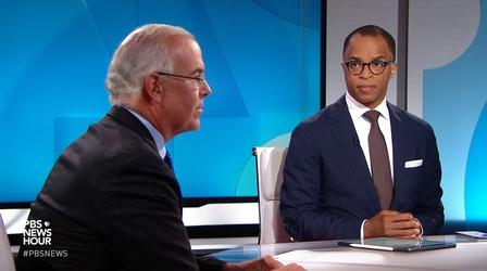 Video thumbnail: PBS NewsHour Brooks and Capehart on Jan. 6 hearings, Dems' climate agenda