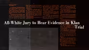 The KKK’s Day in Court