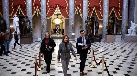 Video thumbnail: PBS NewsHour News Wrap: House passes spending bill avoiding shutdown