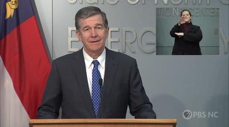 Video thumbnail: NC Emergency Management and Weather 02/18/21: Coronavirus Briefing (English)