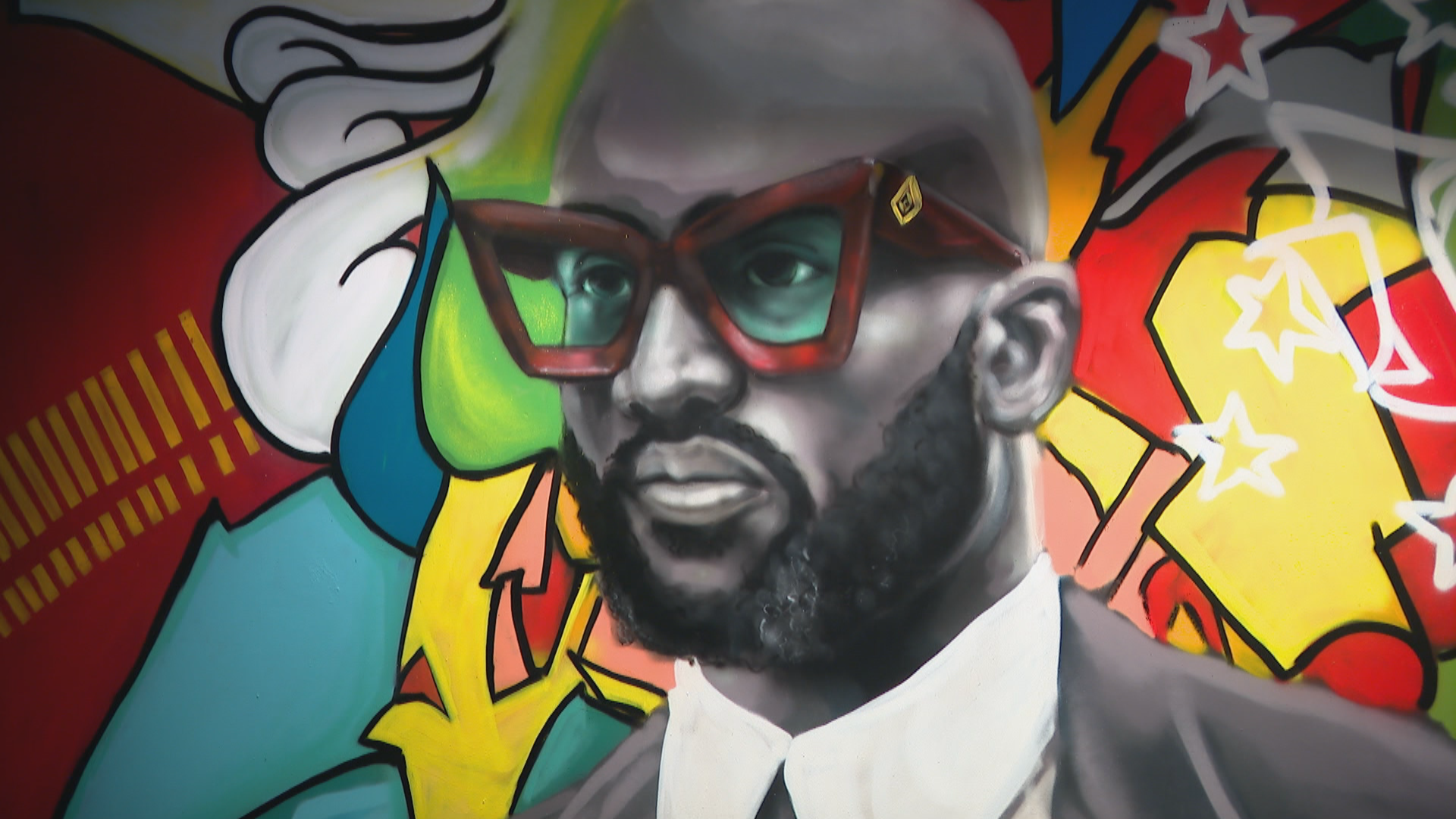 Chicago graffiti mural honors work of multifaceted artist Virgil Abloh 