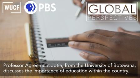 Video thumbnail: Global Perspectives Prof. Agreement Jotia