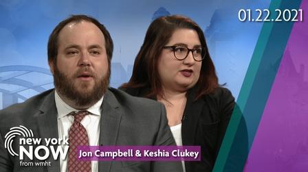 Video thumbnail: New York NOW Reporters Roundtable: Keshia Clukey, Jon Campbell, NY Budget