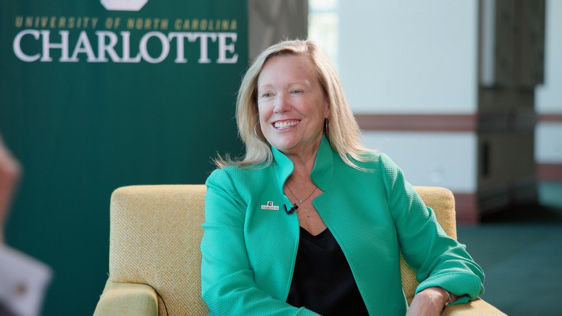 Sharon L. Gaber, chancellor of UNC Charlotte.