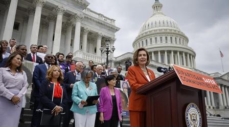 Video thumbnail: PBS NewsHour News Wrap: Gun control passes in Congress