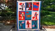 Appraisal: Sarah Mary Taylor Appliqué Quilt, ca. 1980