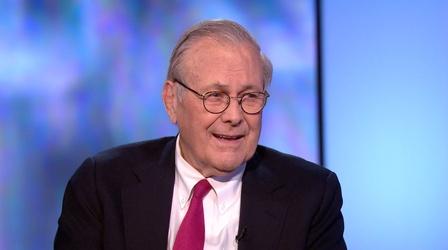 Video thumbnail: In Principle Donald Rumsfeld - War With North Korea Not Off The Table