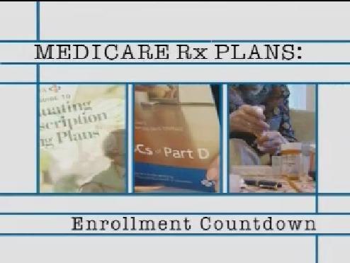 Medicare Rx Plans: Enrollment Countdown