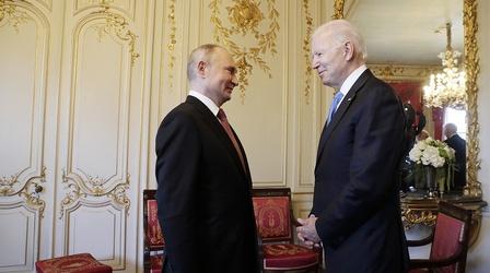 President Biden & Vladimir Putin Face Off In Historic Summit