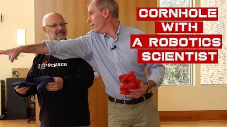 Video thumbnail: SCI NC Cornhole with a scientist: Robot Science