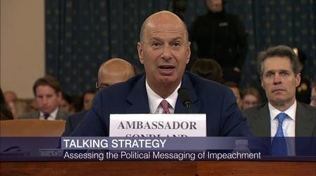 Video thumbnail: Chicago Tonight The Shifting Political Messaging of Impeachment