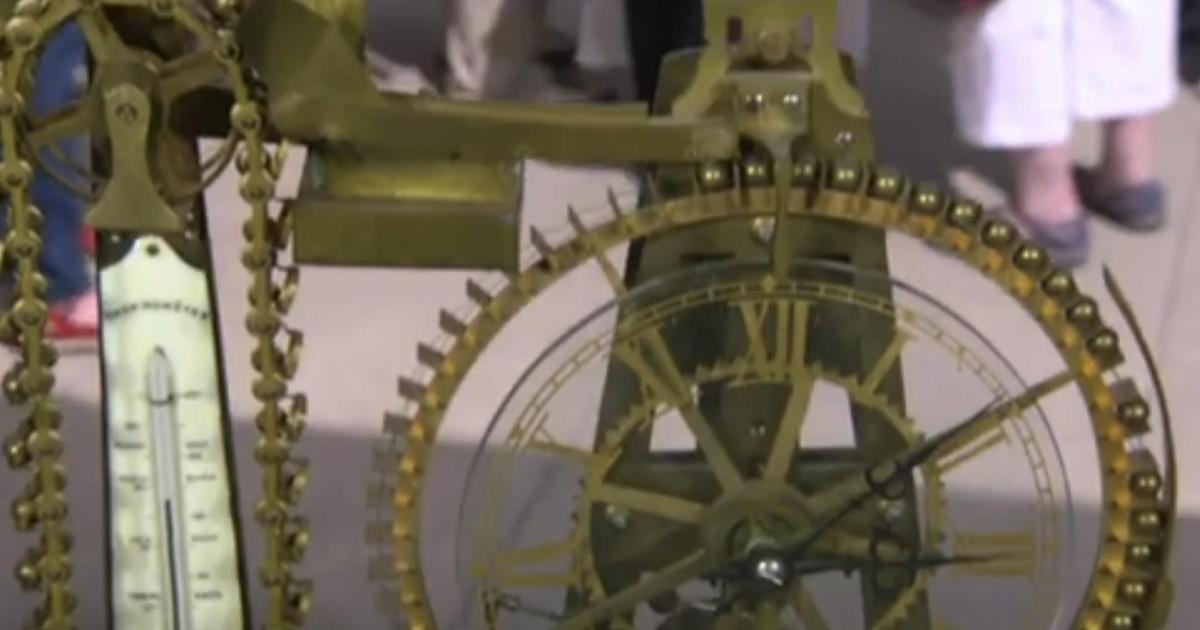 Antiques Roadshow Appraisal French Water Wheel Clock, ca. 1880 PBS
