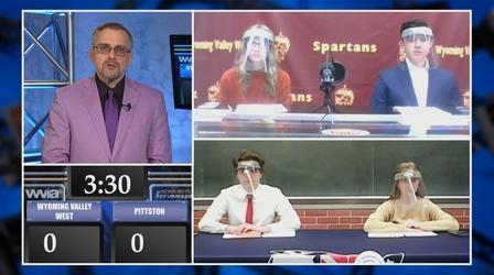 Video thumbnail: Scholastic Scrimmage Wyoming Valley West vs. Pittston