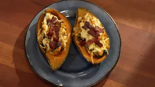 Twice-Baked Sweet Potatoes | Kitchen Recipe