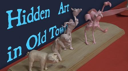 Video thumbnail: Old Town Art Crawl Hidden Art in Old Town