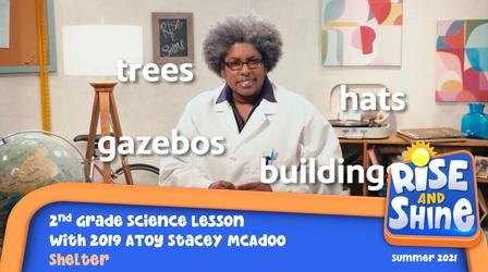 Video thumbnail: Rise and Shine Science Stacey McAdoo Shelter