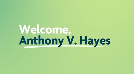 Video thumbnail: WMHT Specials Anthony Hayes Joins WMHT President and CEO