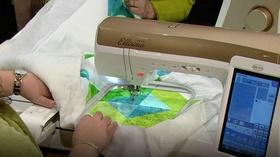 Video thumbnail: The Best of Sewing with Nancy Best of SWN: Stress Free Quilting w/ Machine Embroidery II
