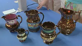 Appraisal: Copper Lusterware Collection, ca. 1840