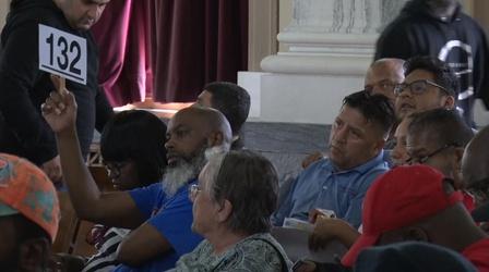 Video thumbnail: NJTV News Trenton holds auction as step in revitalization effort