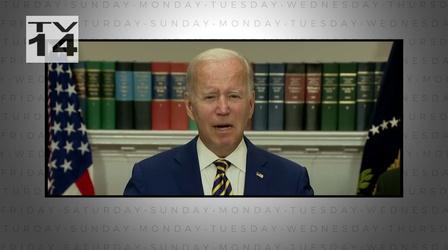 Video thumbnail: Indiana Week in Review Biden's Student Loan Forgiveness Plan - August 26, 2022