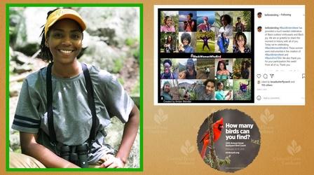 Video thumbnail: Central Texas Gardener Danielle Belleny: Co-founder of Black Birders Week