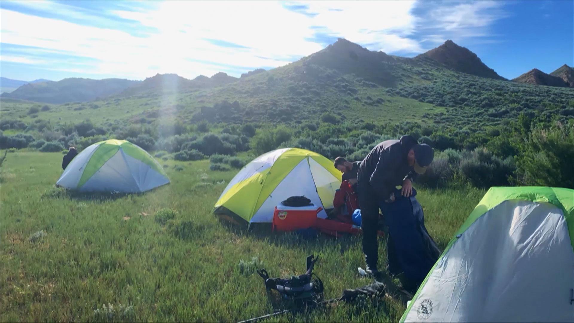 Camping Footage