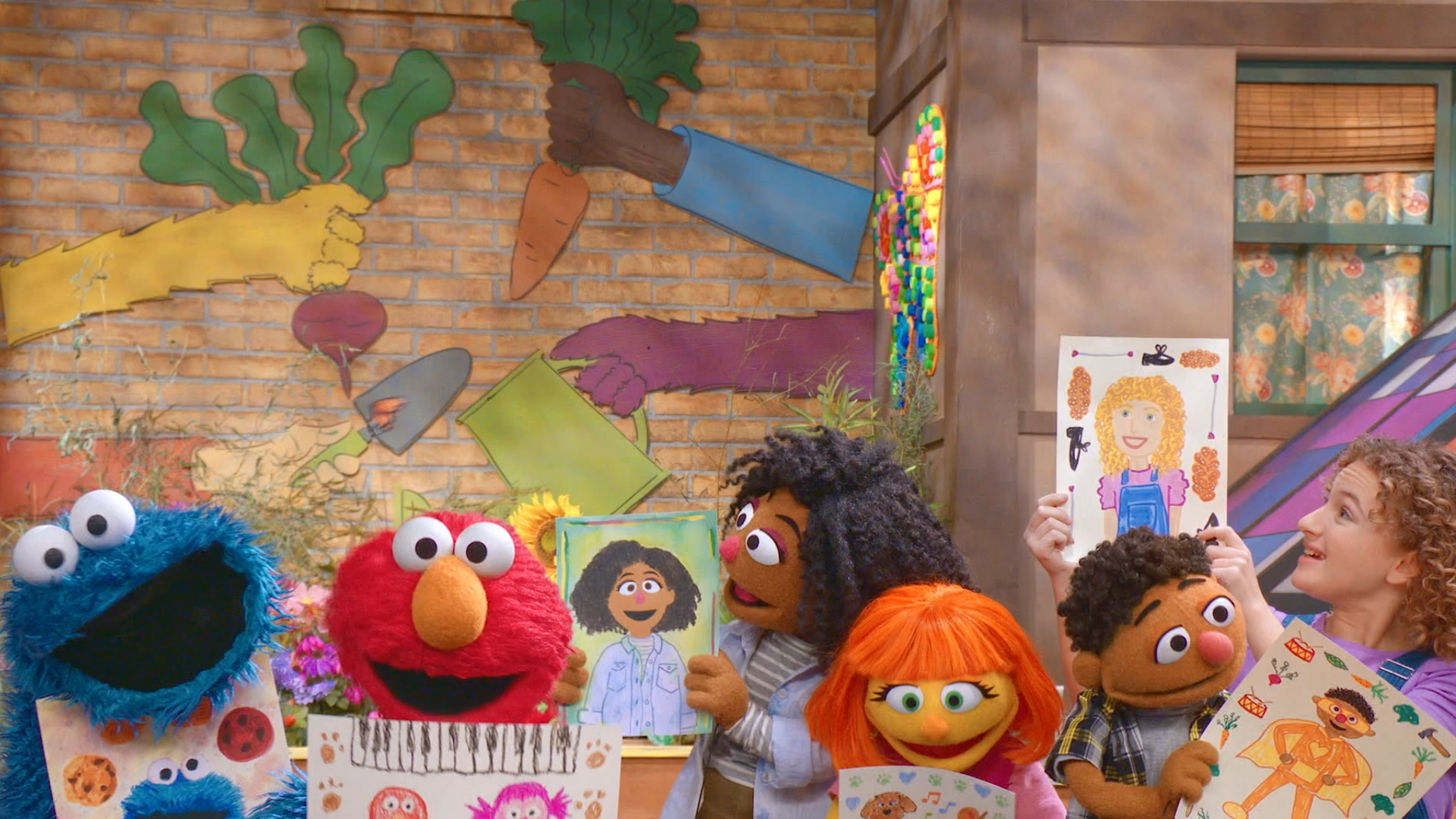 Sesame Street Self-Portraits