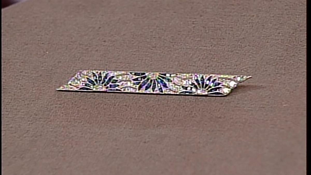Appraisal 1917 Swedish Art Deco Brooch Antiques Roadshow THIRTEEN