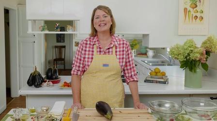 Video thumbnail: Around the Farm Table Inga Makes Baba Ghanoush