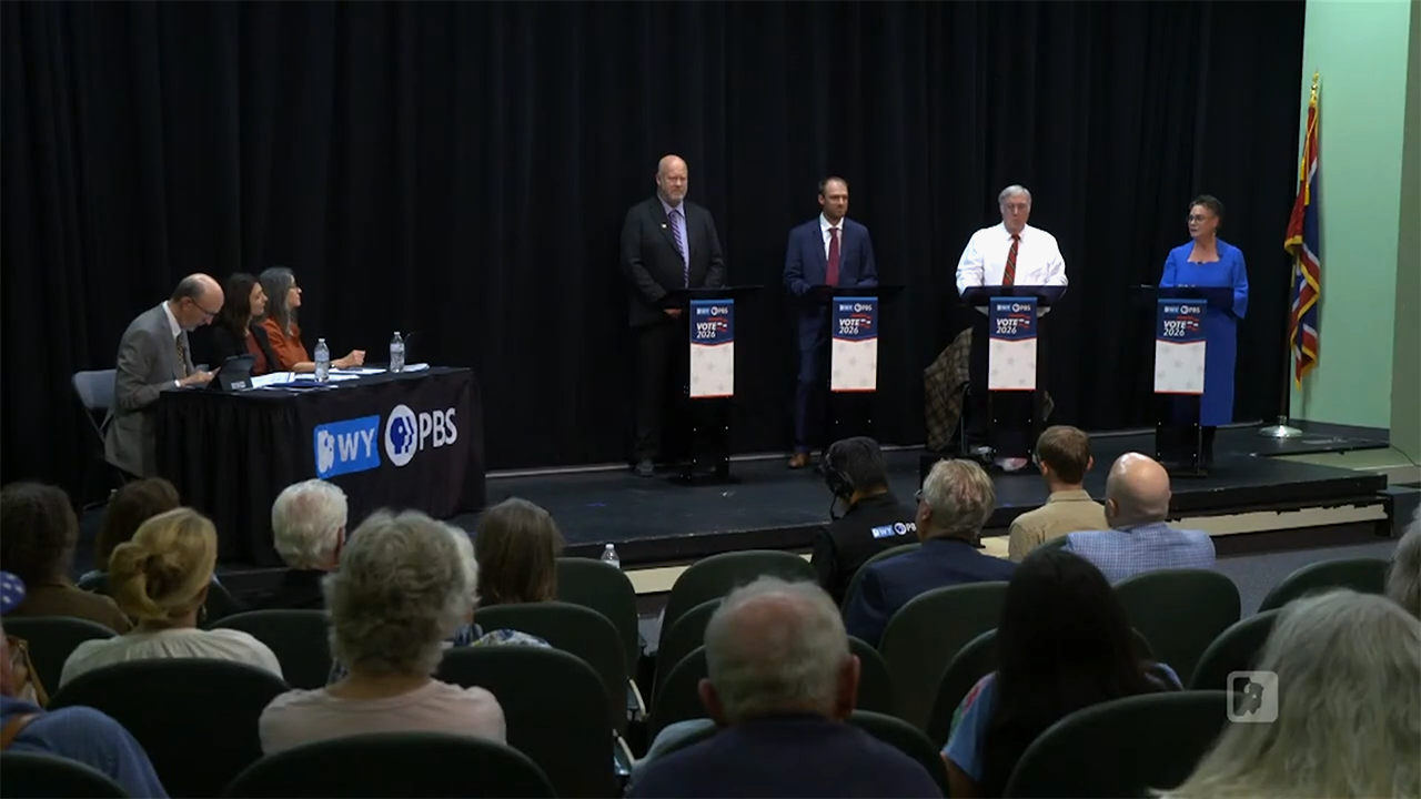 Four GOP candidates for U.S. Senate in Wyoming debate fiscal policy, federal overreach, and more.