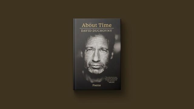 David Duchovny on poetry influenced by his life and career